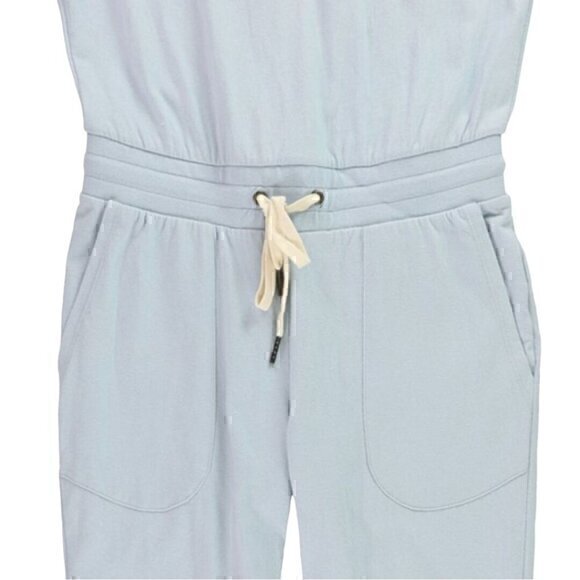 n:PHILANTHROPY Lawes Short Sleeve Jumpsuit XL Blue - Picture 4 of 11